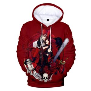 Sudadera Black Butler Grell x Madam Red