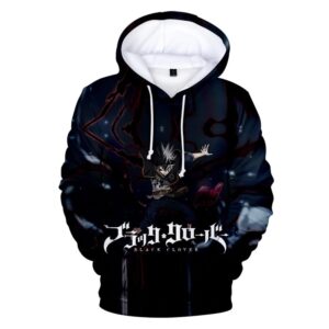Sudadera Trébol Negro Asta Negro