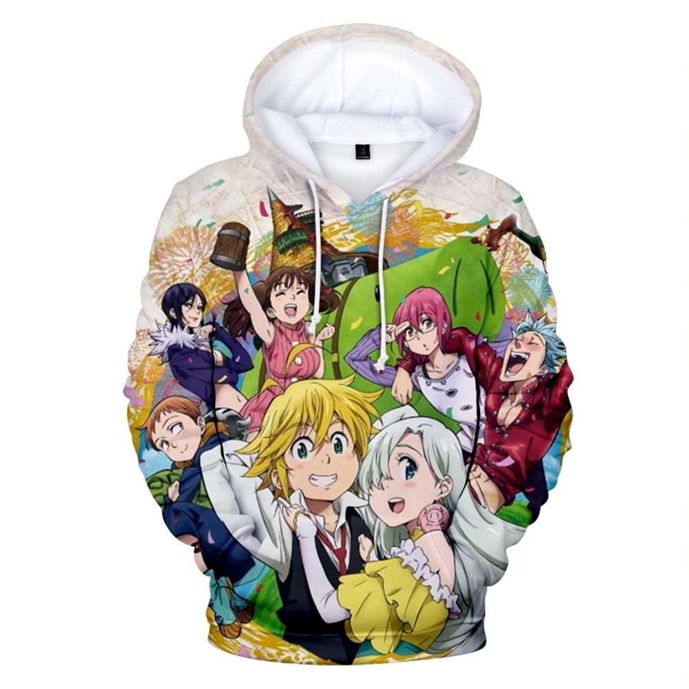Sudadera Nanatsu No Taizai Siete Pecados Capitales Sudadera Nanatsu No Taizai Siete Pecados Capitales
