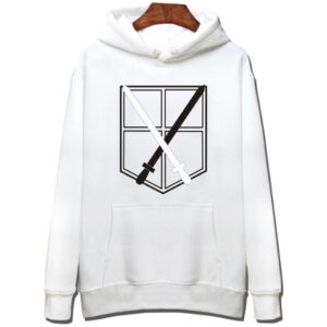 Attack Of The Titans 104th Training Brigade Sudadera Blanco