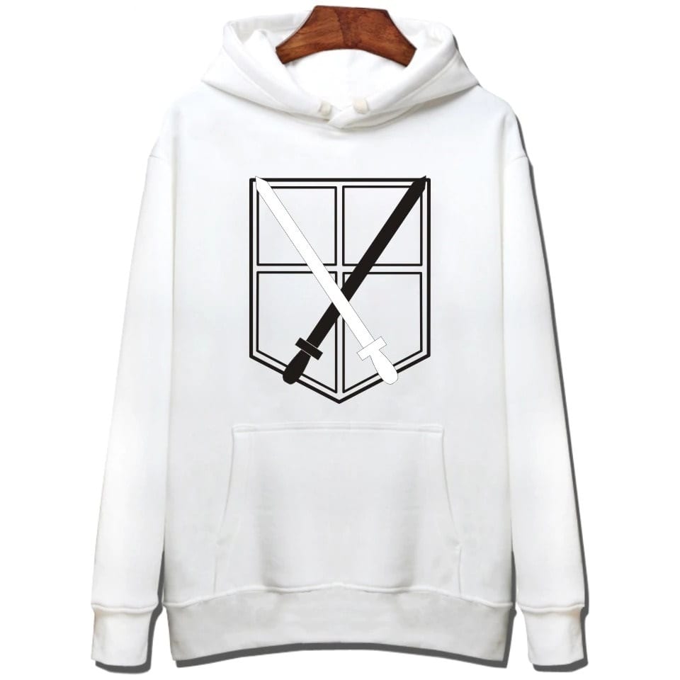 Attack Of The Titans 104th Training Brigade Sudadera Blanco Attack Of The Titans 104th Training Brigade Sudadera Blanco