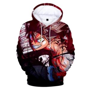 Sudadera Black Clover Asta Berserk Mode