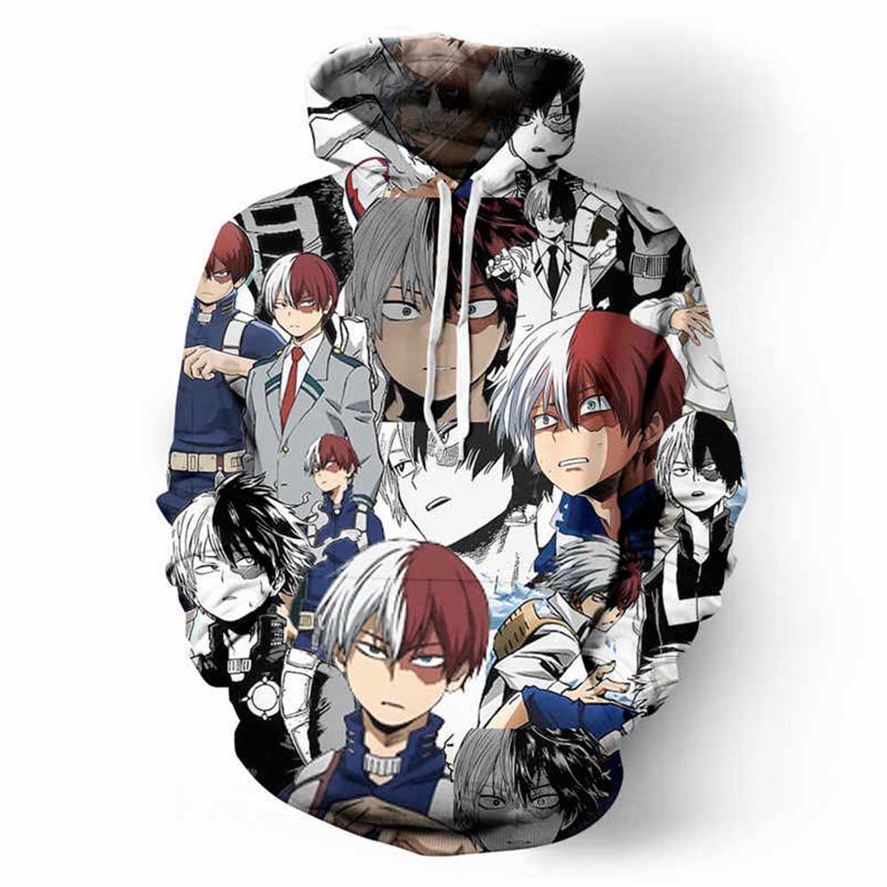 Sudadera My Hero Academia Shoto Todoroki Sudadera My Hero Academia Shoto Todoroki
