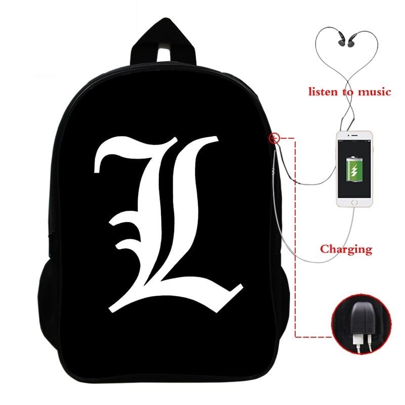 Mochila Death Note L Mochila Death Note L