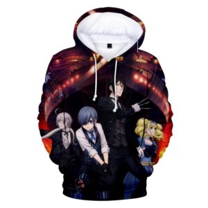 Sudadera Black Butler Principales protagonistas