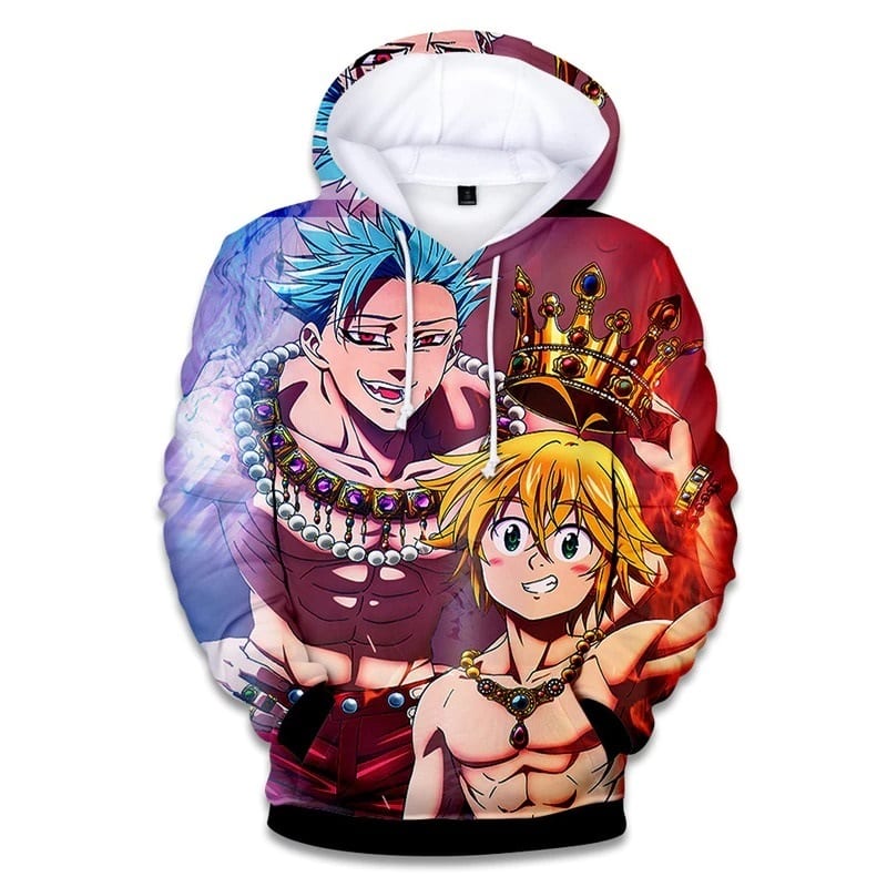 Sudadera Nanatsu No Taizai Meliodas x Ban Sudadera Nanatsu No Taizai Meliodas x Ban