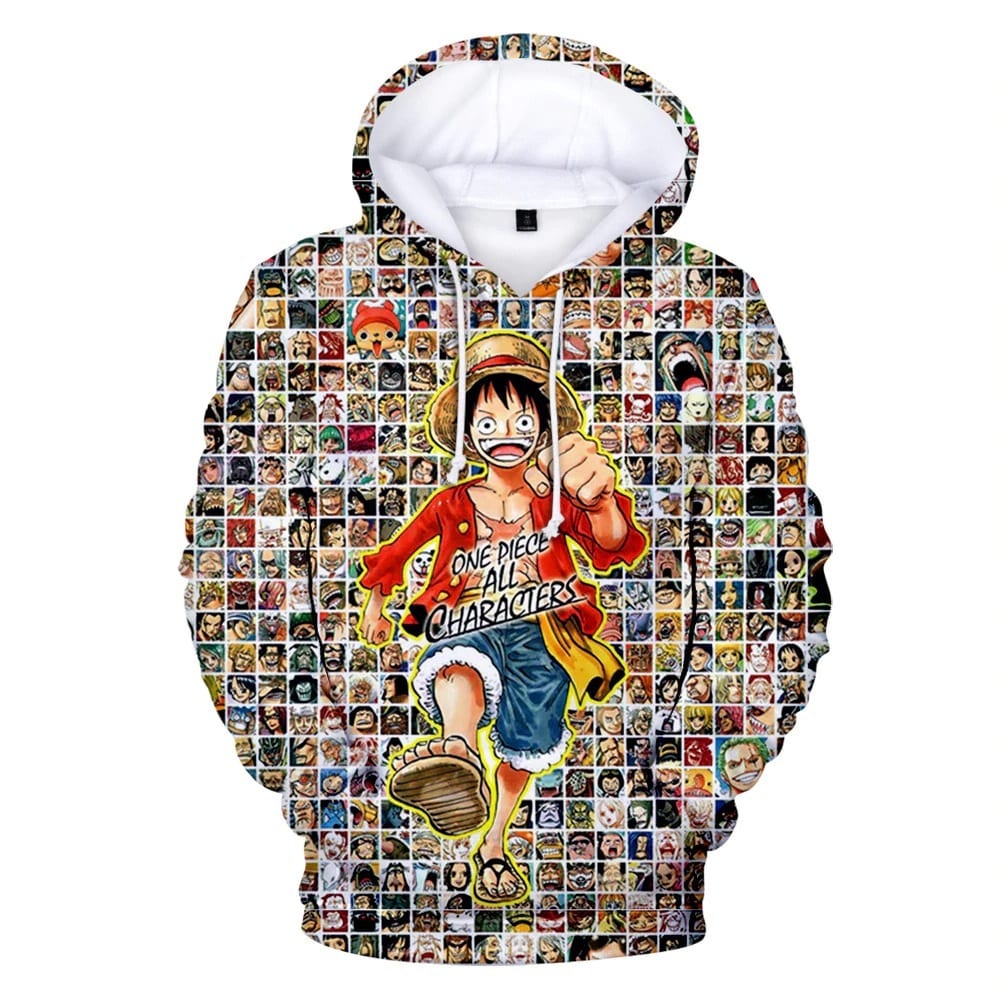 Sudadera One Piece All Characters Sudadera One Piece All Characters