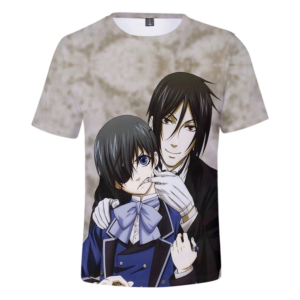 Camiseta Black Butler Ciel x Sebastian Camiseta Black Butler Ciel x Sebastian
