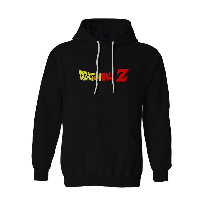 Dragon Ball Z Logo Sudadera Negro Dragon Ball Z Logo Sudadera Negro
