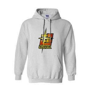 Dragon Ball Super Kanji Sudadera Blanco