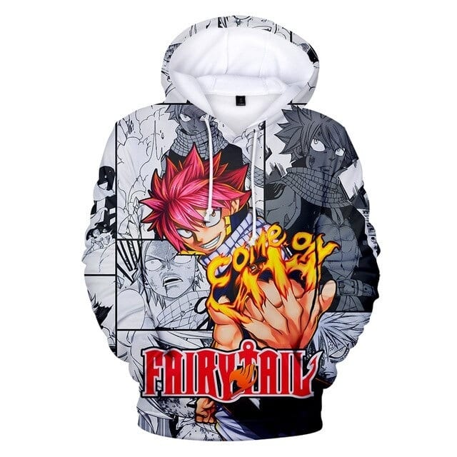 Sudadera Fairy Tail Natsu Come On Sudadera Fairy Tail Natsu Come On