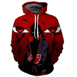 Sudadera Naruto Itachi Uchiwa