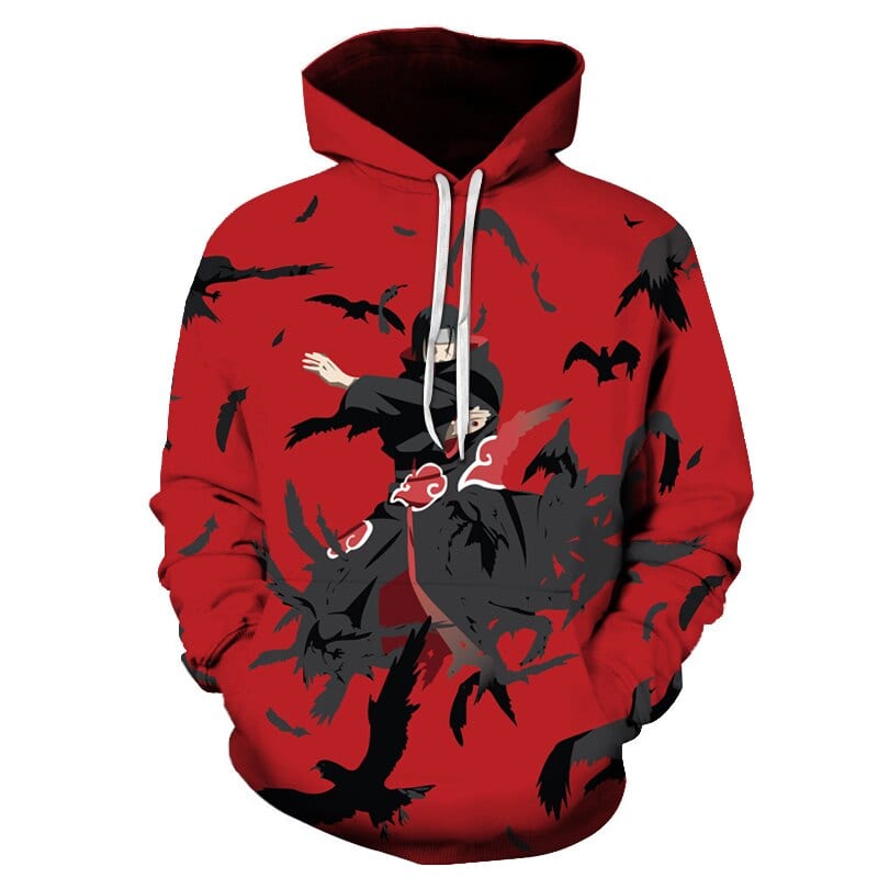 Sudadera Naruto Itachi Black Raven Sudadera Naruto Itachi Black Raven