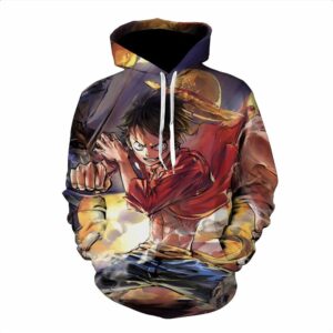 Sudadera One Piece Luffy Style
