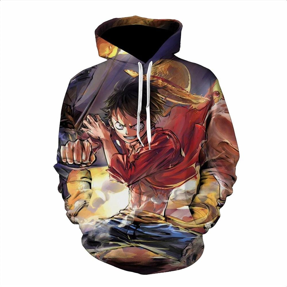 Sudadera One Piece Luffy Style Sudadera One Piece Luffy Style