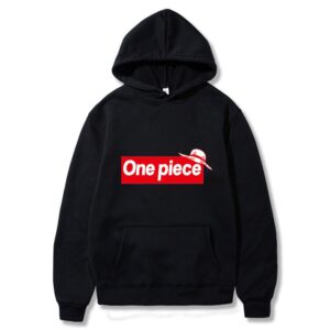 Sudadera One Piece Sudadera Negra