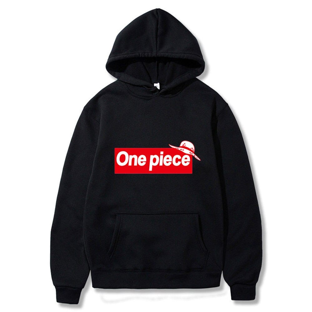 Sudadera One Piece Sudadera Negra Sudadera One Piece Sudadera Negra