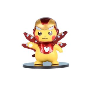 Figura de acción de Pokémon Pikachu Iron Man