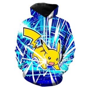 Sudadera Pokémon Pikachu Ataque Trueno