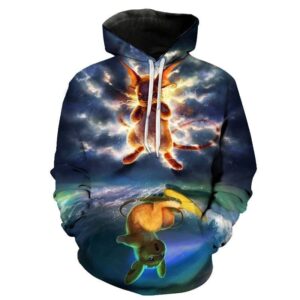 Sudadera Pokémon Pikachu x Raichu
