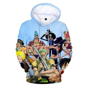 Sudadera One Piece Team Luffy
