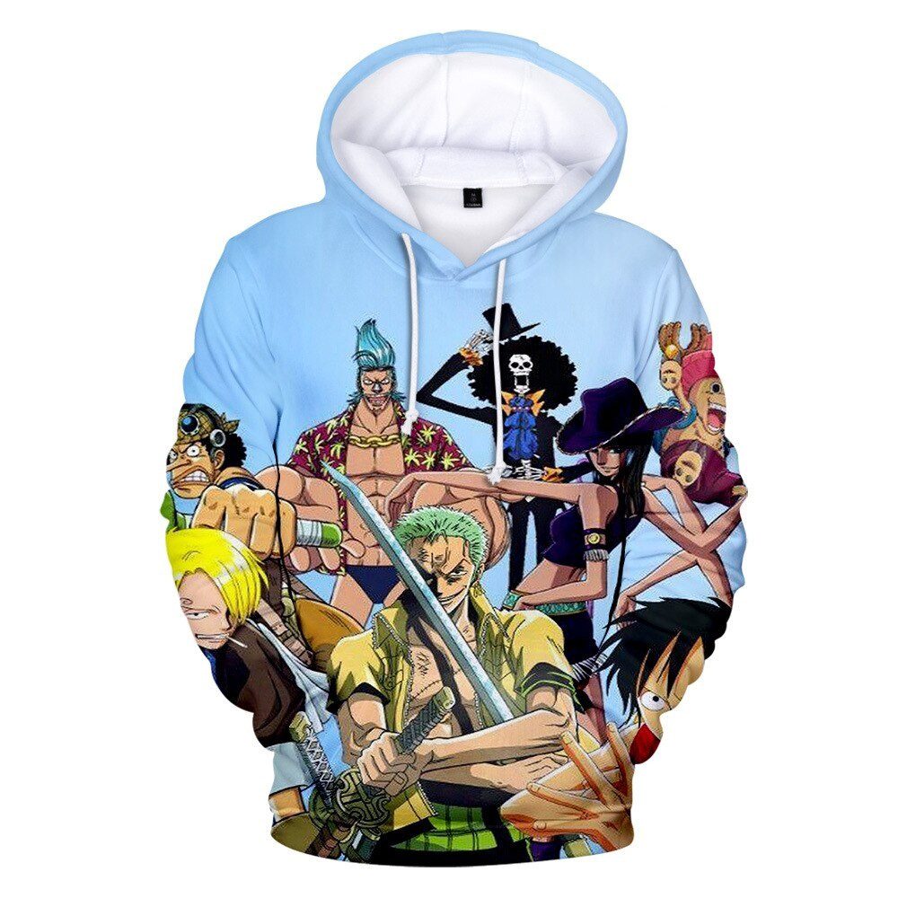 Sudadera One Piece Team Luffy Sudadera One Piece Team Luffy
