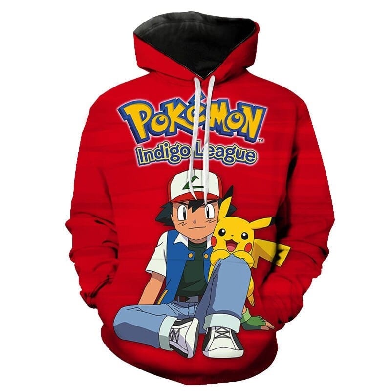 Sudadera Pokémon Sacha x Pikachu Sudadera Pokémon Sacha x Pikachu