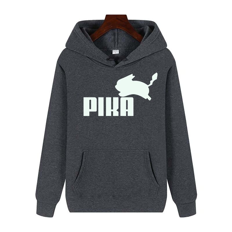 Sudadera Pokémon Pika Gris Sudadera Pokémon Pika Gris