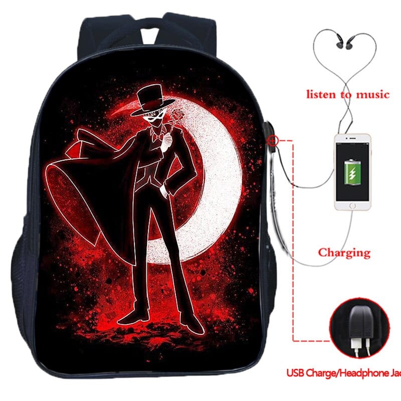 Mochila Sailor Moon Tuxedo Mask Mochila Sailor Moon Tuxedo Mask