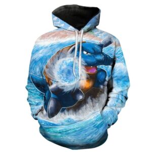 Sudadera Pokémon Tortank Hidrocanon