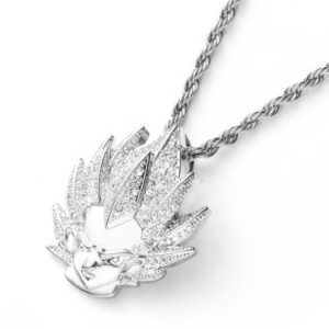 Collar Dragon Ball Z Vegeta Plata