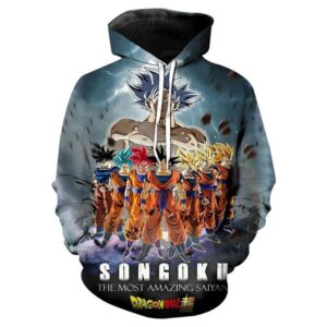 Sudadera Dragon Ball Super Todo Goku