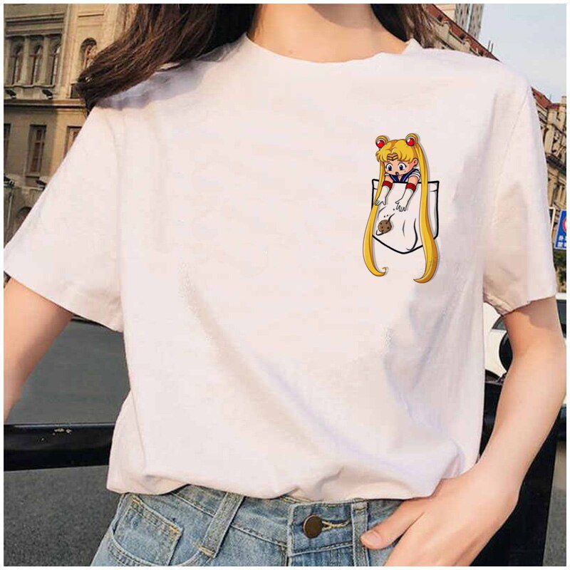Camiseta Sailor Moon Chibi Camiseta Sailor Moon Chibi