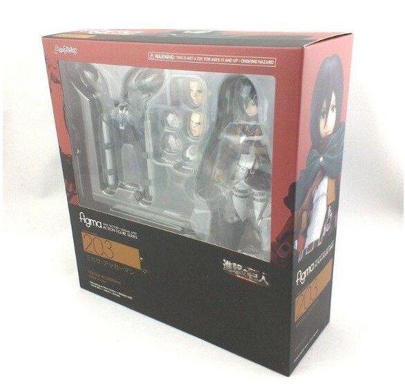 Figura de acción de Ataque a los Titanes Mikasa Ackerman Figura de acción de Ataque a los Titanes Mikasa Ackerman - Imagen 2