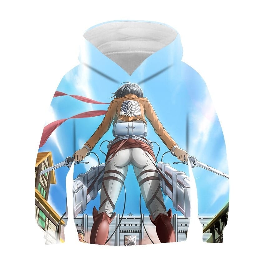 Ataque a los titanes Sudadera Equipo tridimensional Ataque a los titanes Sudadera Equipo tridimensional