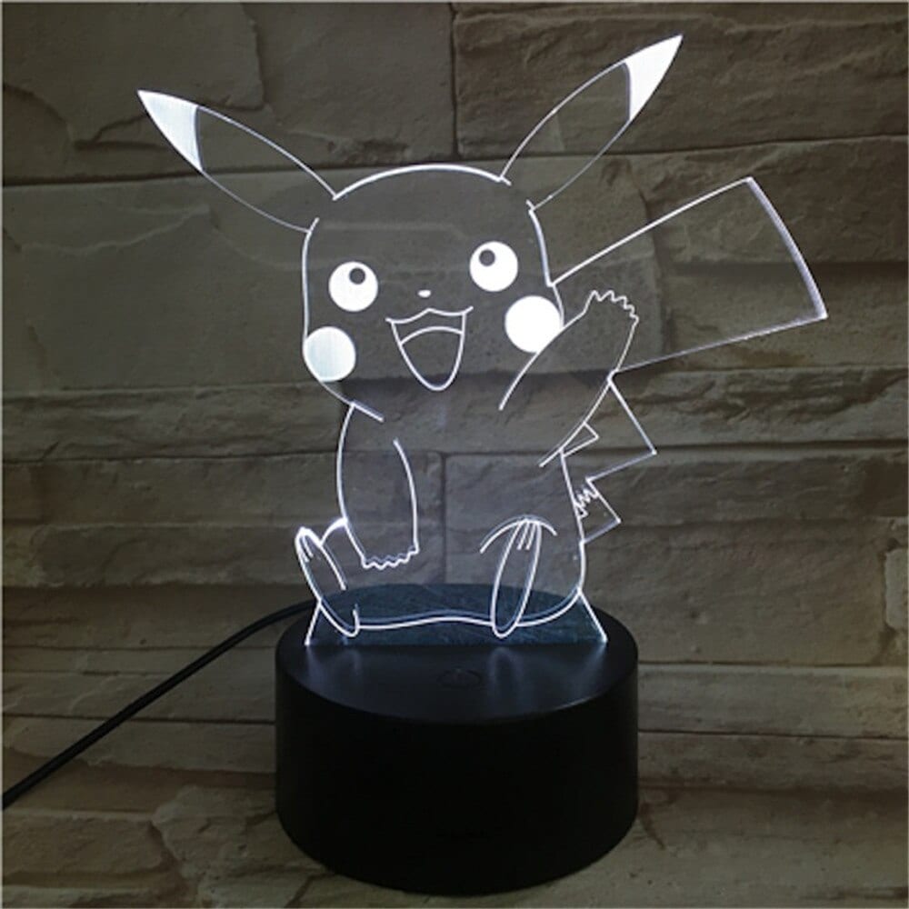 Pokémon Pikachu Hola Lámpara Pokémon Pikachu Hola Lámpara