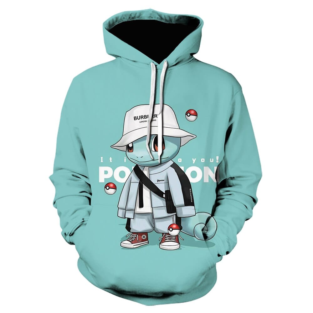 Sudadera Pokémon Carapuce Streetwear Sudadera Pokémon Carapuce Streetwear