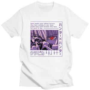 Camiseta Hunter X Hunter Kurapika Blanca