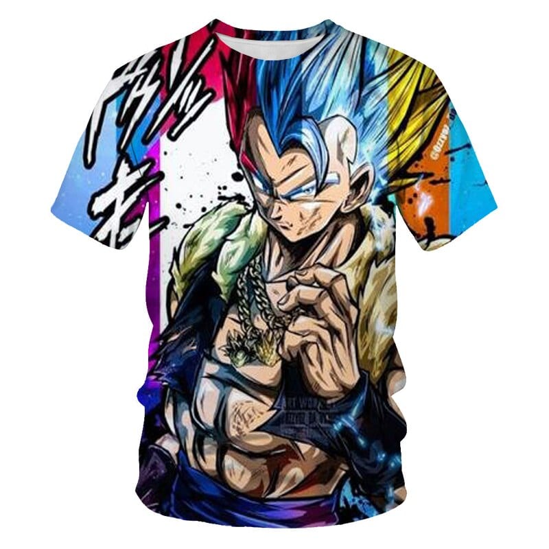 Dragon Ball Super Gogeta Camiseta Dragon Ball Super Gogeta Camiseta