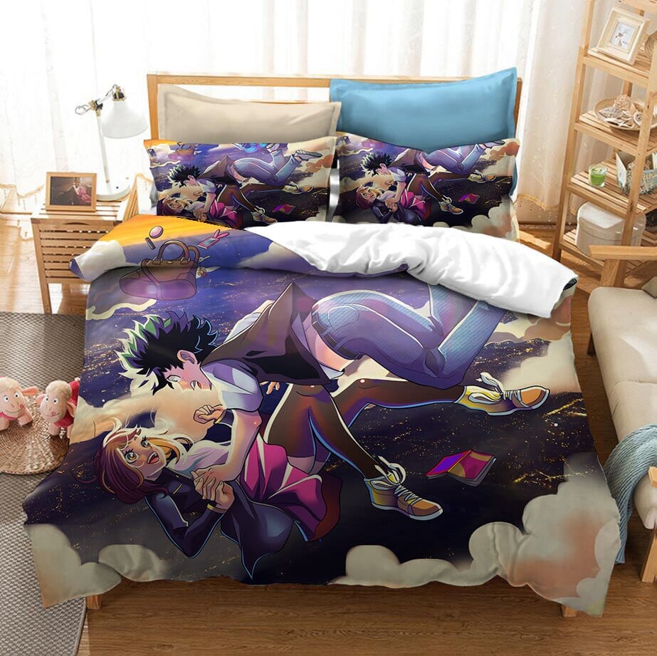 Funda Nórdica My Hero Academia Deku y Ochako Funda Nórdica My Hero Academia Deku y Ochako