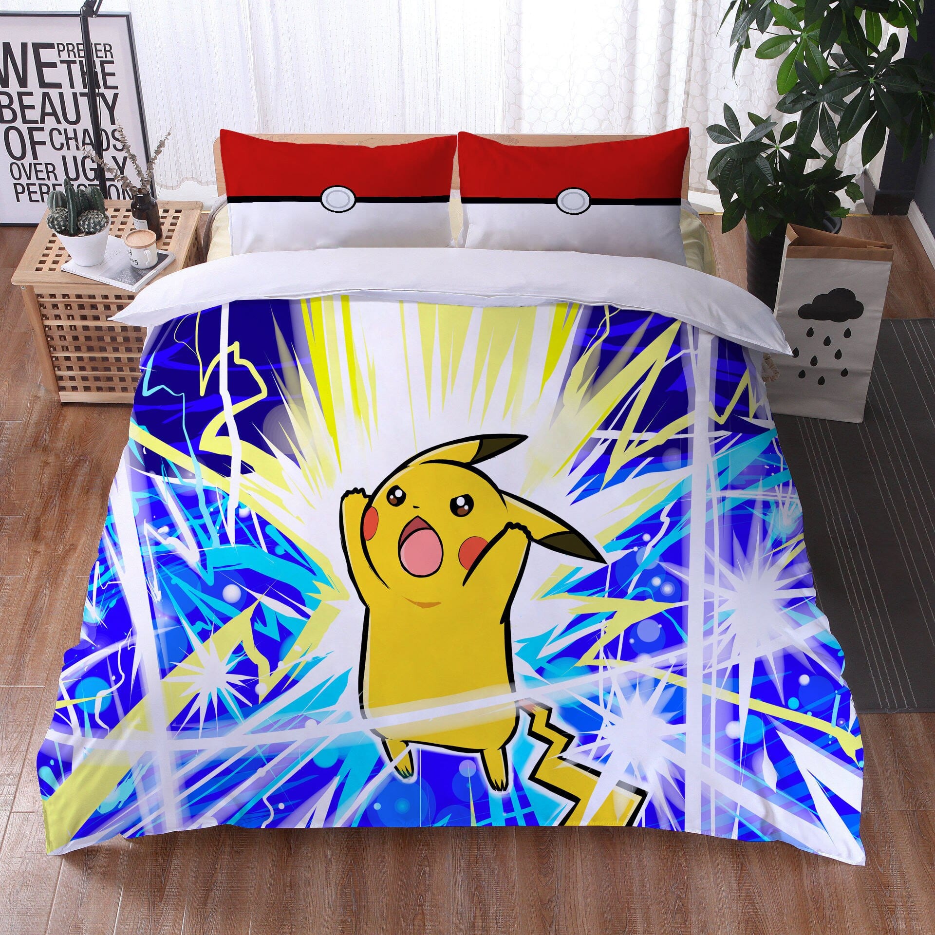 Funda Nórdica Pokémon Pikachu Rayo Fatal Funda Nórdica Pokémon Pikachu Rayo Fatal