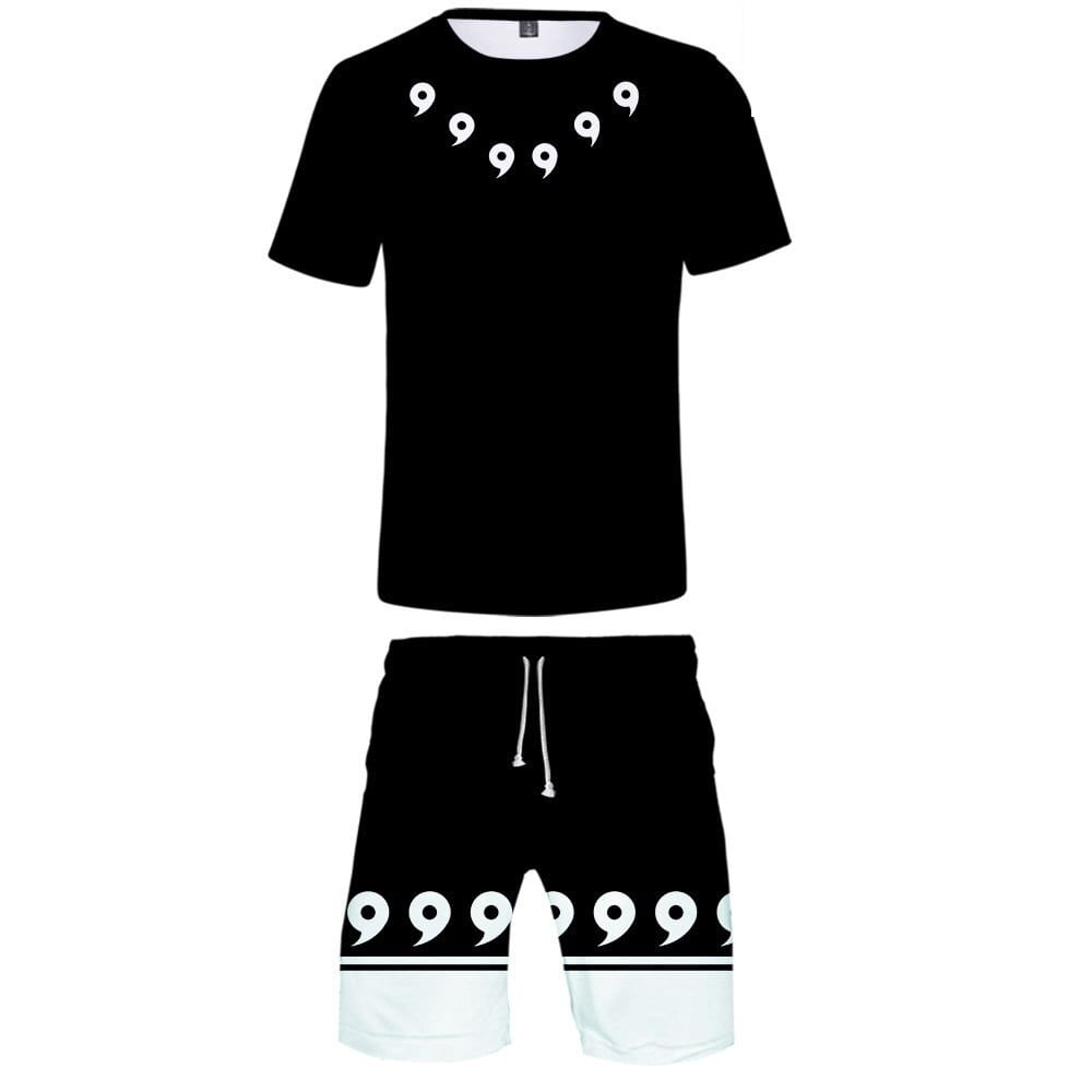 Pijama Naruto Magatama Full Negro Pijama Naruto Magatama Full Negro