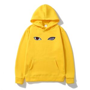 Sudadera Naruto Rinnegan Mangekyou Sharingan Amarillo