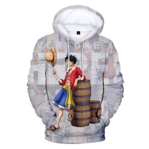 Sudadera One Piece Sombrero de Paja Luffy