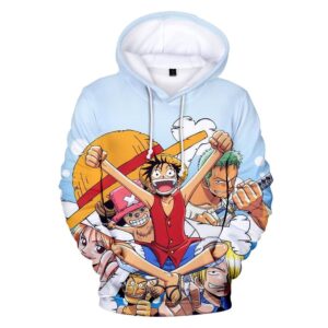 Sudadera de una pieza Luffy Crew