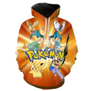 Sudadera Pokémon Equipo Sacha