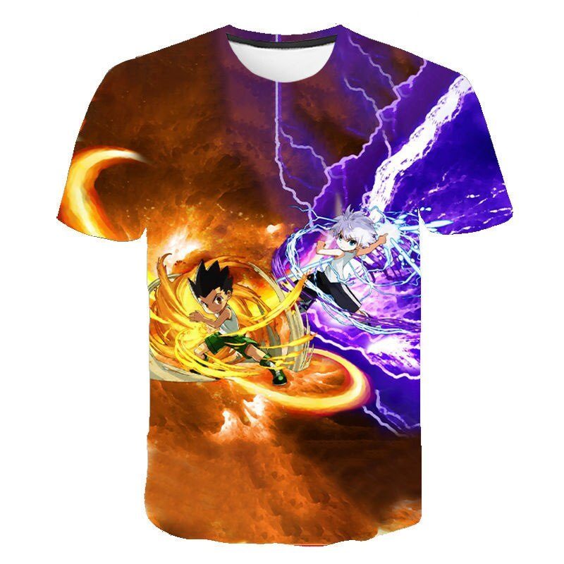 Camiseta Hunter X Hunter Gon y Kirua Pequeña Camiseta Hunter X Hunter Gon y Kirua Pequeña