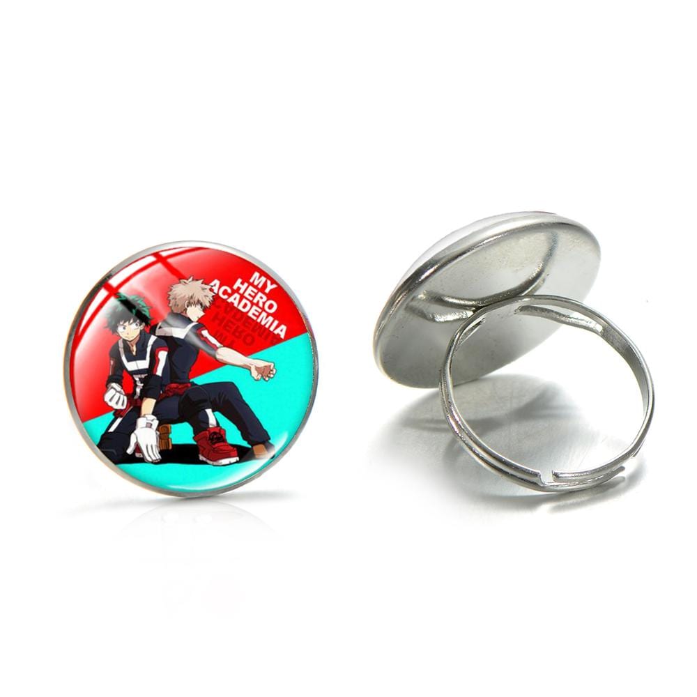 Anillo My Hero Academia Deku y Kacchan Anillo My Hero Academia Deku y Kacchan