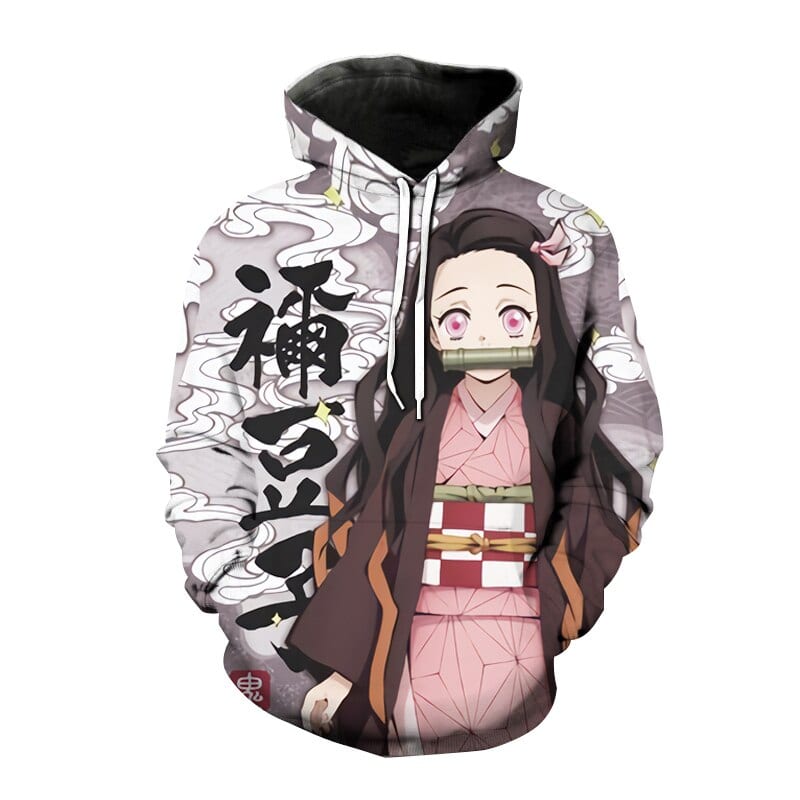 Sudadera Nezuko Kanji Demon Slayer Sudadera Nezuko Kanji Demon Slayer