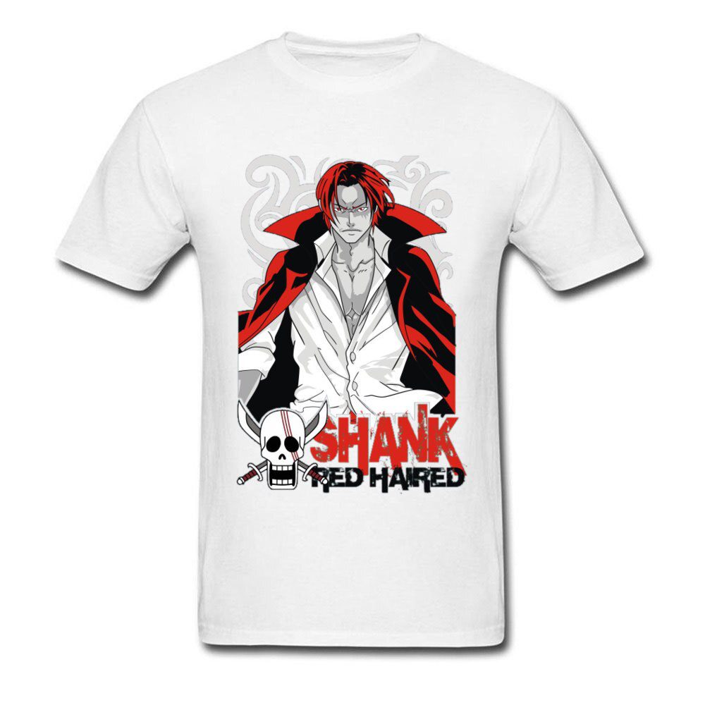 Camiseta One Piece Shanks Blanca Camiseta One Piece Shanks Blanca
